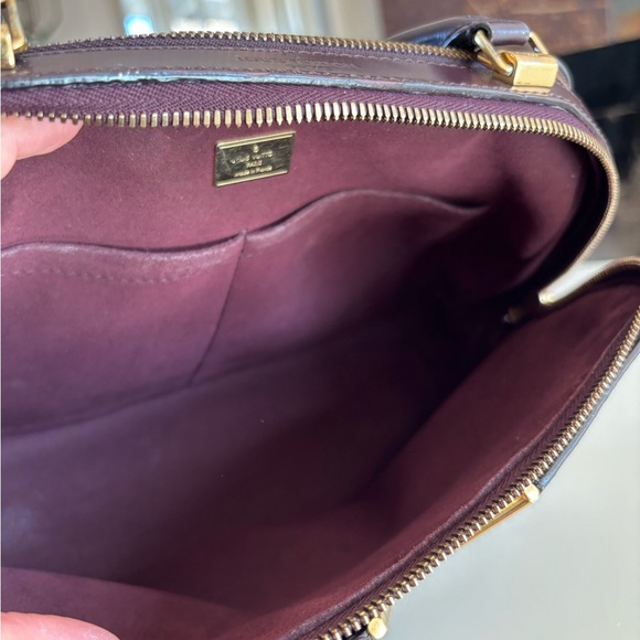 SOLD DO NOT BUY Louis Vuitton Amarante Monogram Vernis Melrose Bag Burgundy - Picture 15 of 16